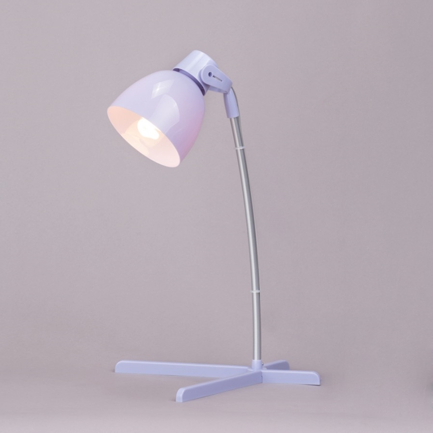 Philips Massive 66615/20/10 - Tafellamp TIMO 1xE14/12W paars