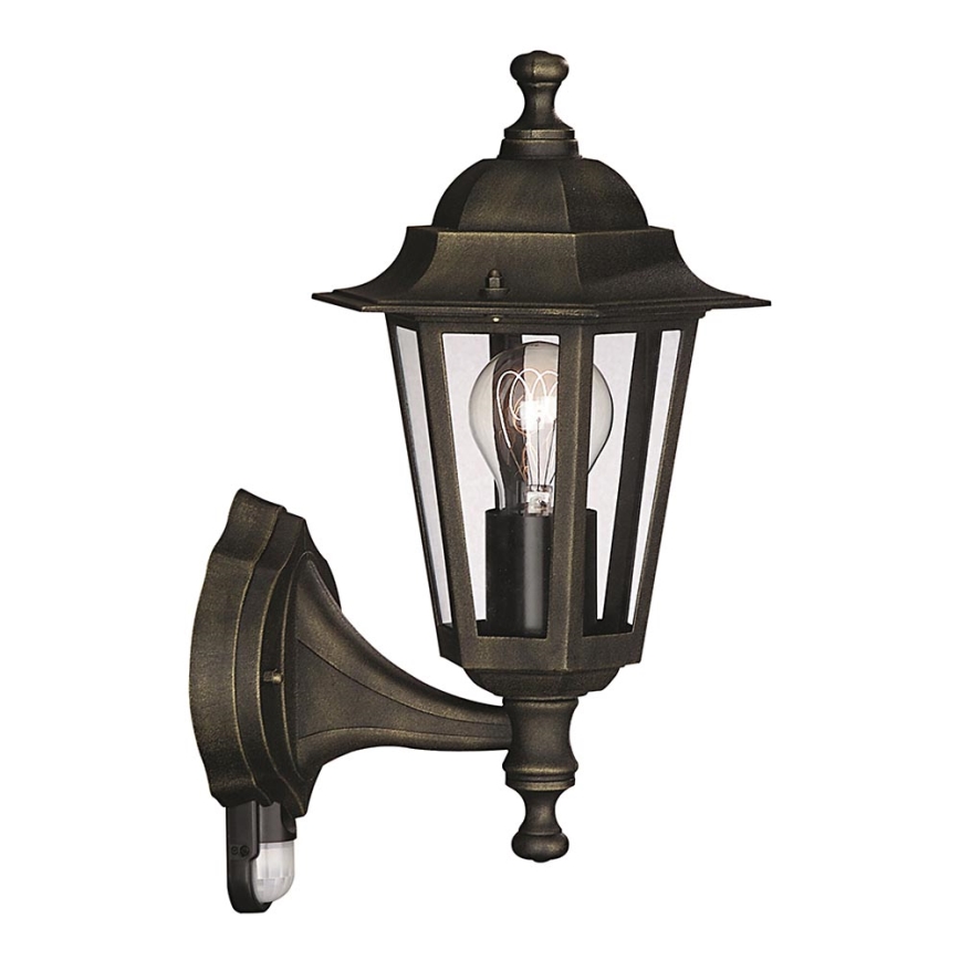 Wedstrijd roestvrij beroerte Philips Massive 71522/01/42 - Buitenlamp met sensor PEKING 1xE27/60W IP44 |  Lumimania