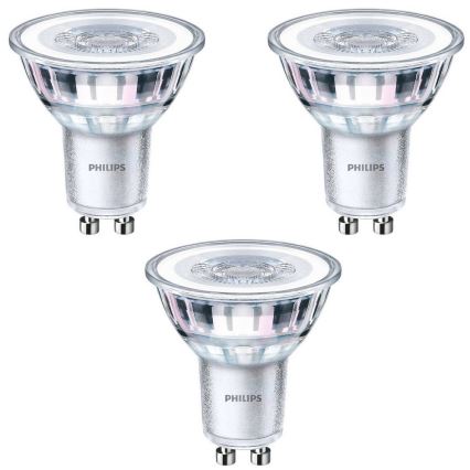 Philips Massive 59813/17/10 - SET 3x Badkamer Inbouw LED Lamp OPAL 3xGU10/4W/230V IP23