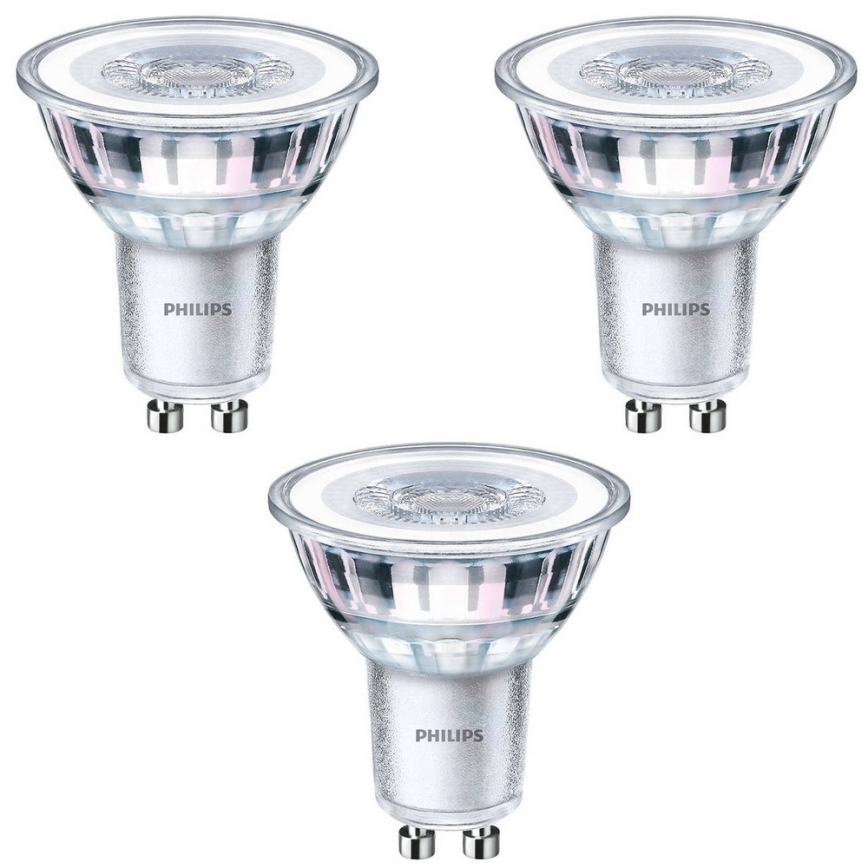Philips Massive 59813/17/10 - SET 3x Badkamer Inbouw LED Lamp OPAL 3xGU10/4W/230V IP23