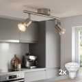 Philips Massive - Spot LED 2x GU10/50W/230V