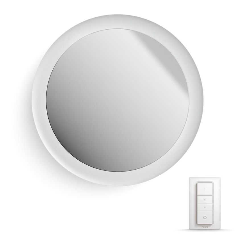 Philips - Miroir LED salle de bain avec éclairage à intensité variable Hue ADORE LED/40W IP44