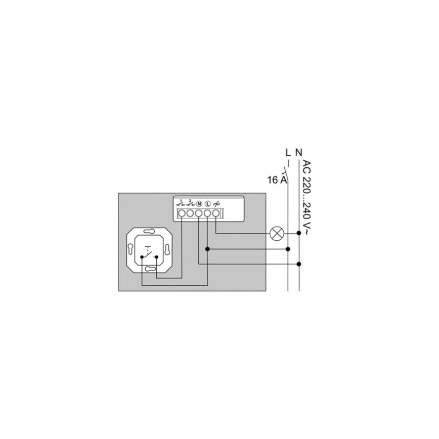 Philips - Module voor wandschakelaar voor het dimmen van Hue