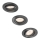 Philips - PACK 3x Luminaire encastrable 1xGU10/5,5W/230V