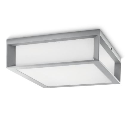 Philips - Plafondlamp voor buiten 2xE27/14W/230V IP44 grijs