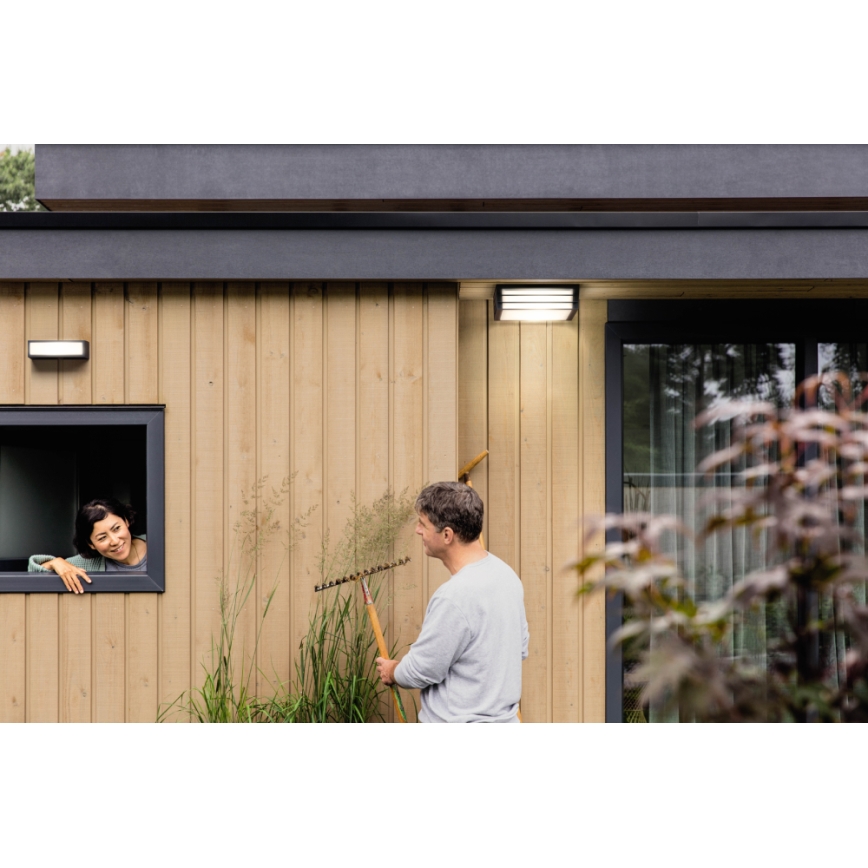 Philips - Plafondverlichting voor buiten MYGARDEN MOONSHINE 2x E27 / 14W