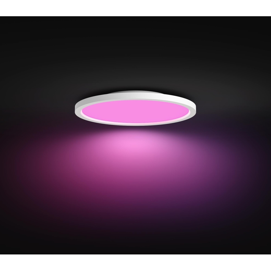 Philips - Plafonier RGBW à intensité variable Hue SURIMU LED/40W/230V