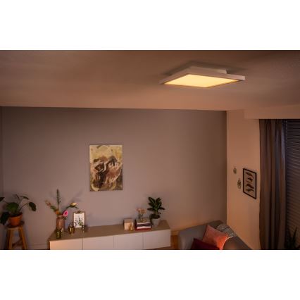 Philips - Plafonnier à intensité variable Hue AURELLE LED/19W/230V 2200-6500K + Télécommande