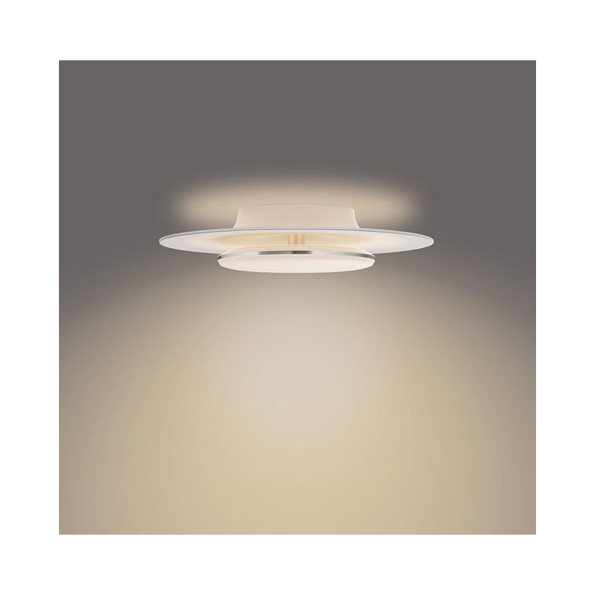 Philips- Plafonnier à intensité variable LED SCENE SWITCH LED/30W/230V 2700K argent