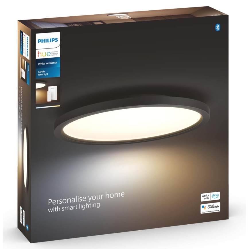 Philips - Plafonnier à intensité variable LED Hue AURELLE LED/24,5W/230V + télécommande