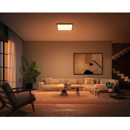 Philips - Plafonnier à intensité variable LED Hue AURELLE LED/39W/230V + télécommande