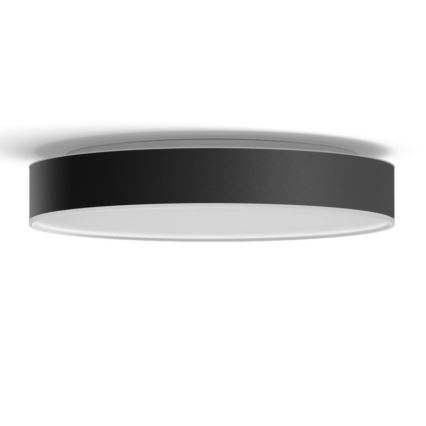 Philips - Plafonnier à intensité variable LED Hue LED/33,5W/230V 2200-6500K d. 425 mm noir + télécommande