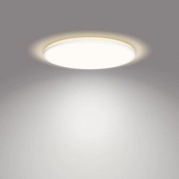 Philips - Plafonnier à intensité variable SCENE SWITCH LED/22W/230V d. 40 cm 4000K blanc