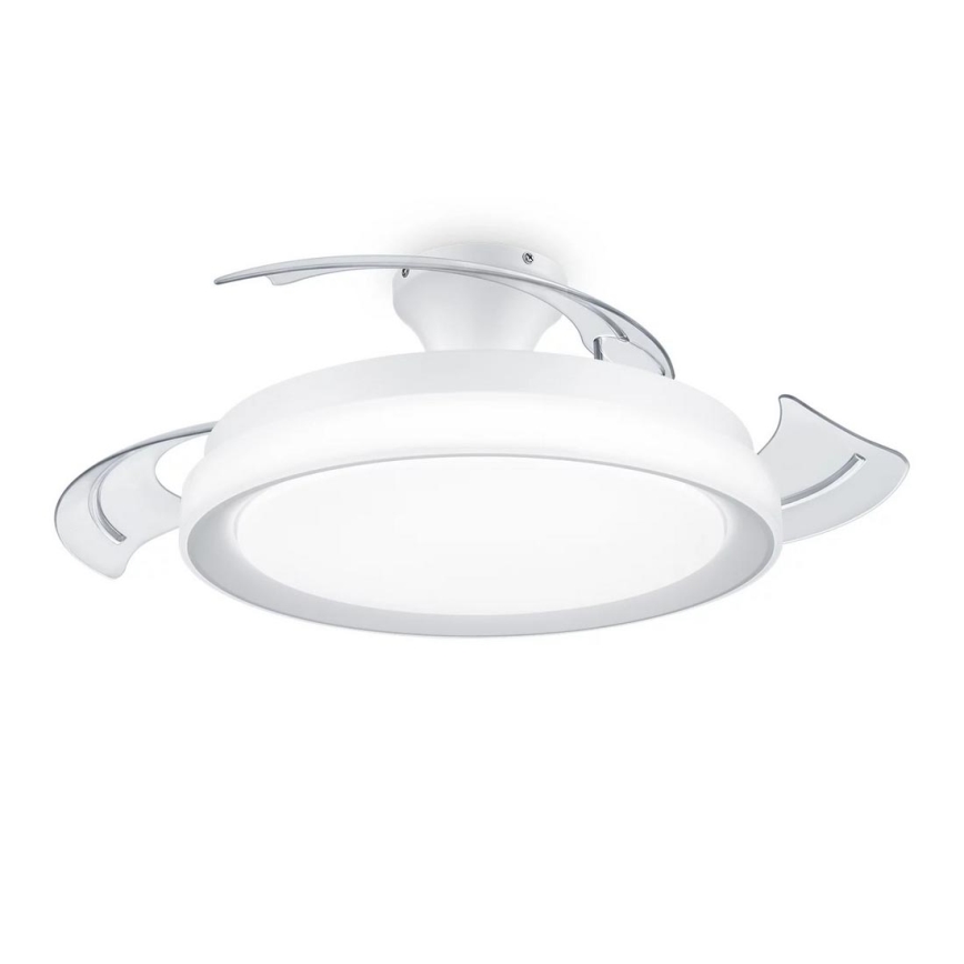Philips - Plafonnier avec ventilateur BLISS LED/35W/230V 5500/4000/2700K blanc + Télécommande