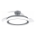 Philips - Plafonnier avec ventilateur LED dimmable BLISS LED/35W/230V noir + télécommande