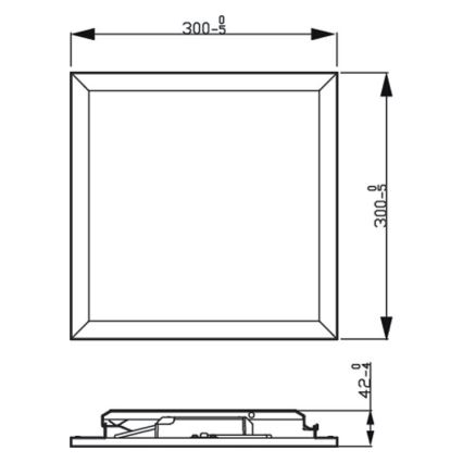 Philips - Plafonnier LED à intensité variable SLIM SCENE SWITCH LED/12W/230V 4000K