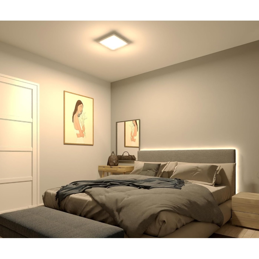 Philips - Plafonnier LED dimmable/15W/230V 2700K 39,5x39,5 cm