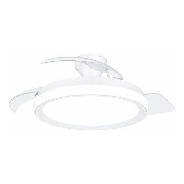 Philips - Plafonnier LED dimmable avec ventilateur BLISS LED/35W/230V blanc + télécommande