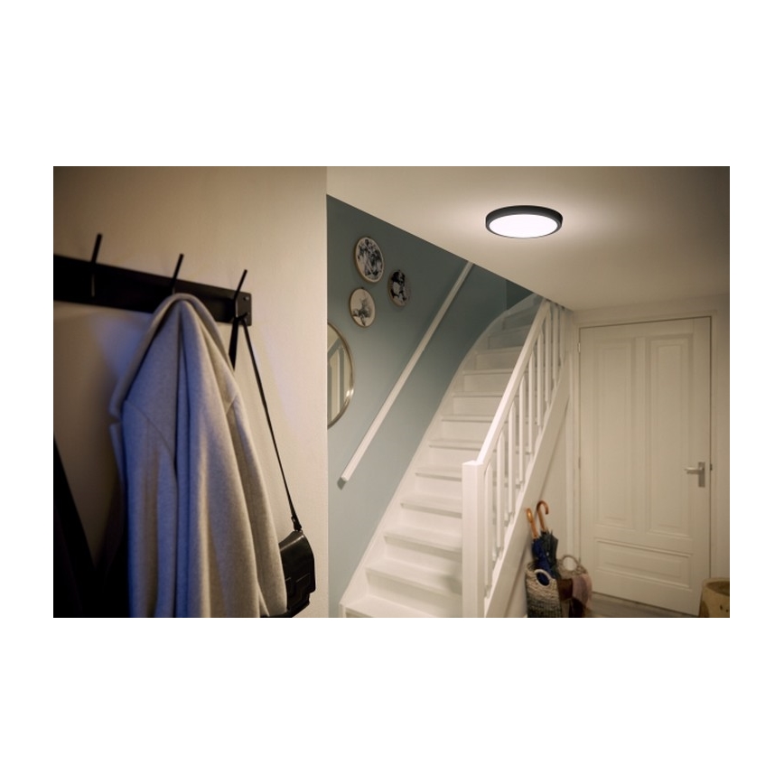 Philips - Plafonnier LED MAGNEOS LED/12W/230V 2700K noir
