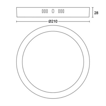 Philips - Plafonnier LED/12W/230V 4000K blanc