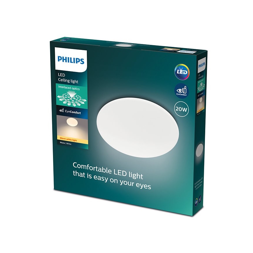 Philips - Plafonnier LED MOIRE LED/20W/230V 2700K