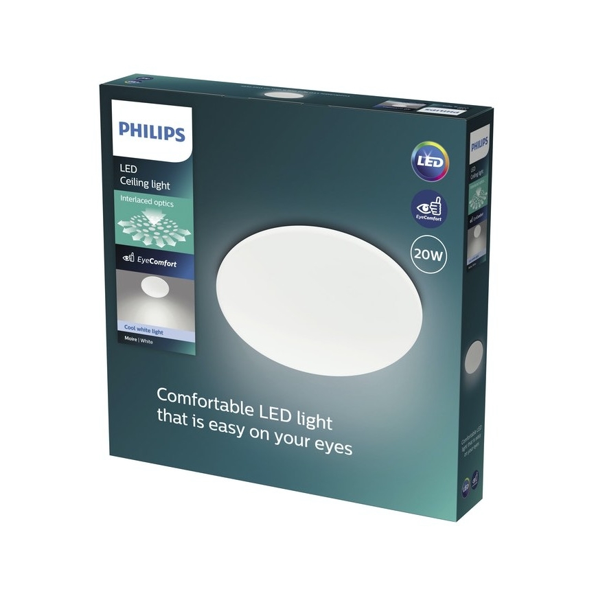 Philips - Plafonnier LED MOIRE LED/20W/230V 4000K