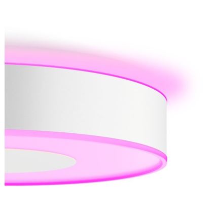 Philips - Plafonnier LED RVB à intensité variable Hue INFUSE LED/52,5W/230V 2000-6500K d. 425 mm blanc