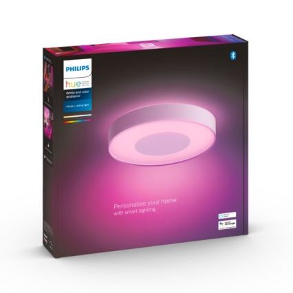 Philips - Plafonnier LED RVB à intensité variable Hue INFUSE LED/52,5W/230V 2000-6500K d. 425 mm blanc