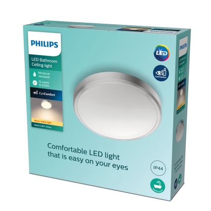 Philips - Plafonnier LED salle de bain LED/17W/230V 2700K IP44