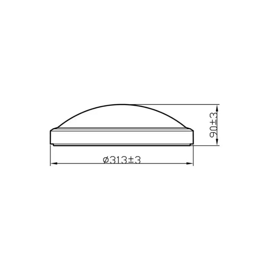 Philips - Plafonnier LED salle de bain LED/17W/230V 4000K IP44