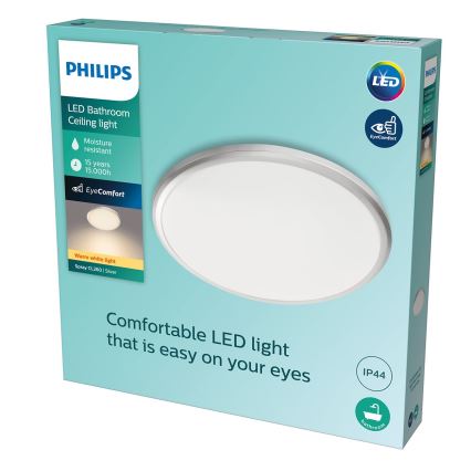 Philips - Plafonnier LED salle de bain LED/17W/230V IP44