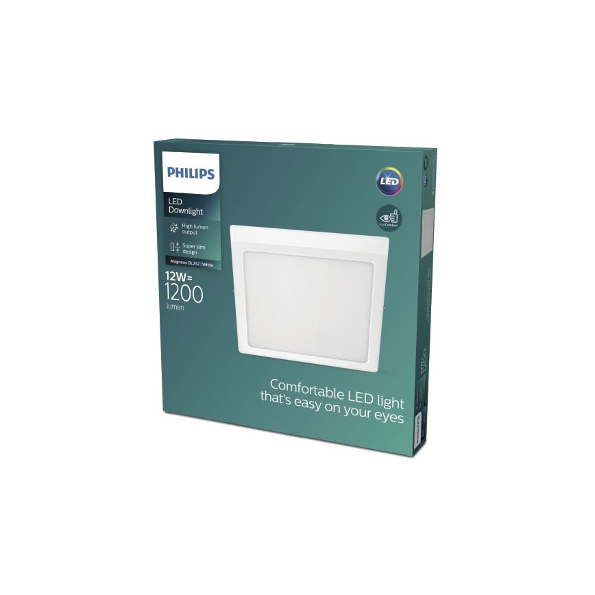 Philips - Plafonnier LED/12W/230V 2700K blanc