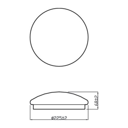 Philips - Plafonnier MOIRE CL200 LED/6W/230V