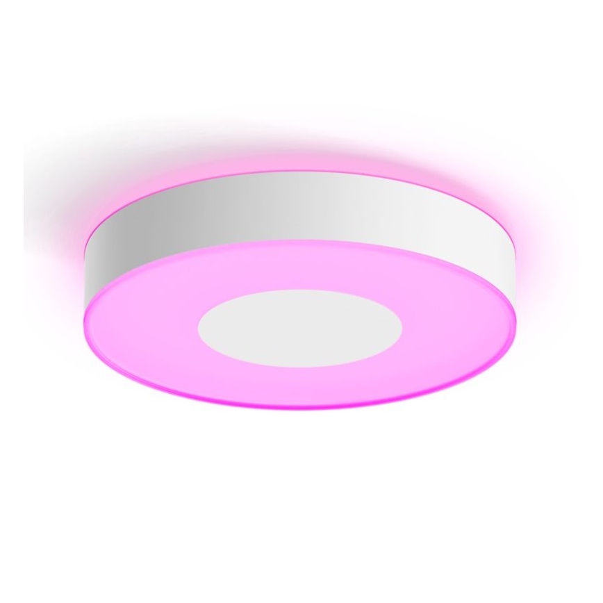 Philips -Plafonnier RGB à intensité variable Hue INFUSE LED/33,5W/230V 2000-6500K d. 381 mm blanc