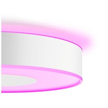 Philips -Plafonnier RGB à intensité variable Hue INFUSE LED/33,5W/230V 2000-6500K d. 381 mm blanc