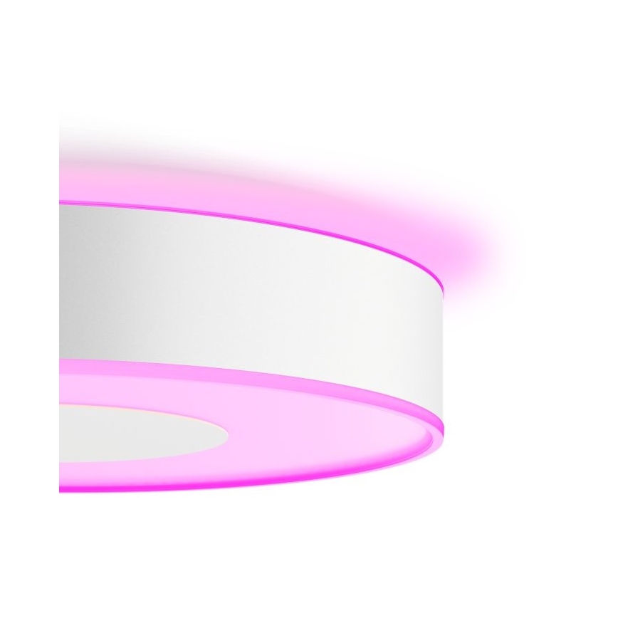 Philips -Plafonnier RGB à intensité variable Hue INFUSE LED/33,5W/230V 2000-6500K d. 381 mm blanc
