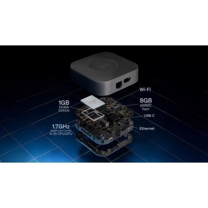 Philips - Pont de connexion Hue BRIDGE PRO, noir