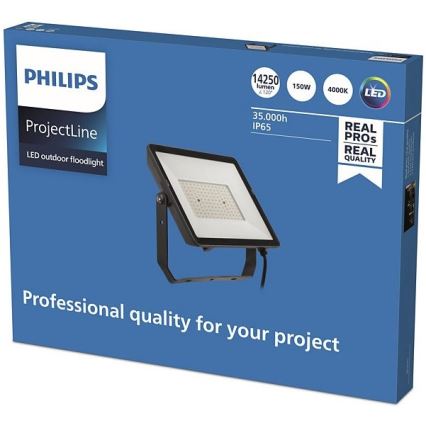 Philips - Projecteur d'extérieur LED PROJECTLINE LED/150W/230V IP65 4000K