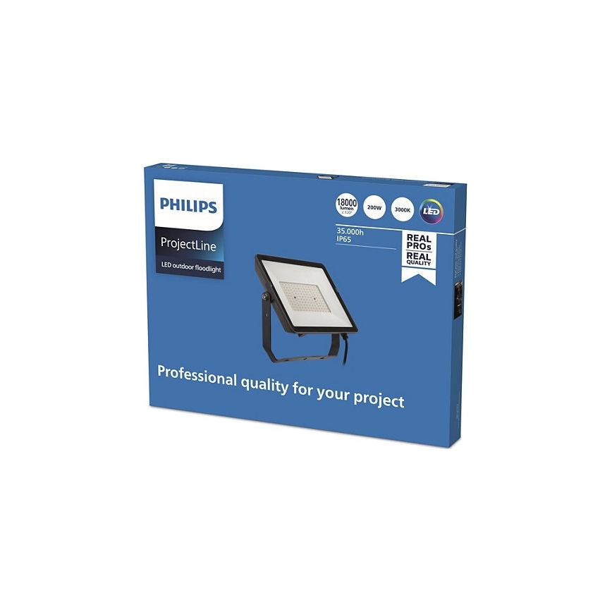 Philips - Projecteur d'extérieur LED PROJECTLINE LED/200W/230V IP65 3000K