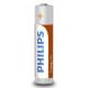 Philips R03L4B/10 - 4 st. Zinkchloride batterij AAA LONGLIFE 1,5V