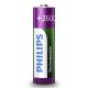 Philips R6B2A260/10 - 2 st. Oplaadbare batterijen AA MULTILIFE NiMH/1,2V/2600 mAh