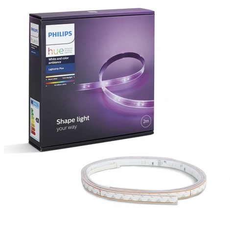 Philips - RGB LED Strip dimbaar Hue LIGHTSTRIP 2m
