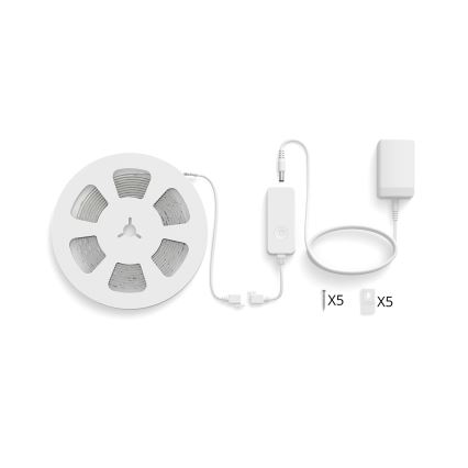 Philips - Ruban LED RGBIC dimmable SMART STRIP 4m LED/12W/230V 2700-6500K Wi-Fi