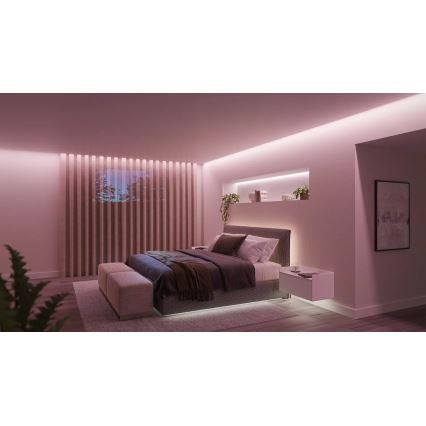 Philips - Ruban LED RGBW dimmable Hue WHITE AND COLOR AMBIANCE 10m LED/20W/230V 2000-6500K