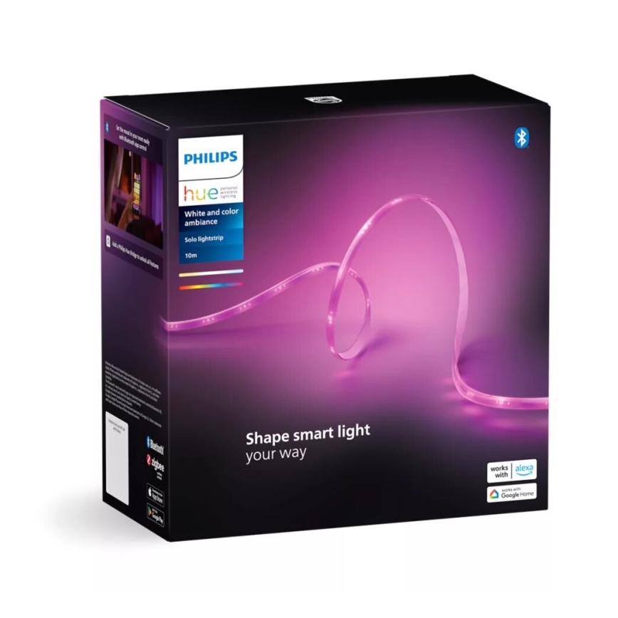 Philips - Ruban LED RGBW dimmable Hue WHITE AND COLOR AMBIANCE 10m LED/20W/230V 2000-6500K