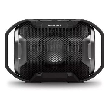 Philips SB300B/00 - Enceinte portable Bluetooth 4W/5V IPX7 noir
