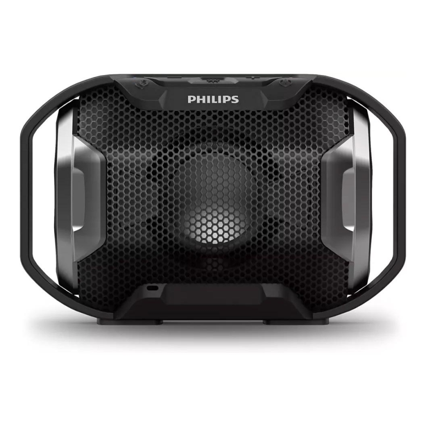 Philips SB300B/00 - Enceinte portable Bluetooth 4W/5V IPX7 noir