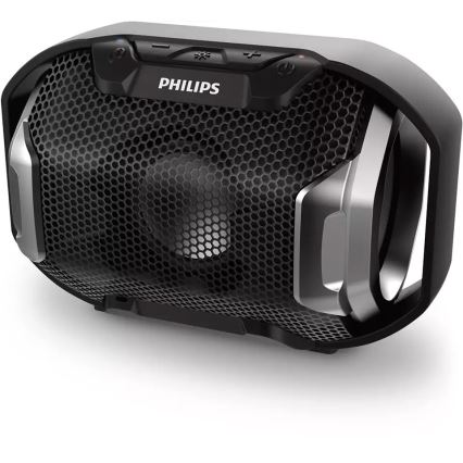 Philips SB300B/00 - Enceinte portable Bluetooth 4W/5V IPX7 noir
