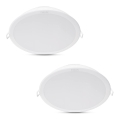 Philips - SET 2x LED Hang plafondverlichting MESON LED/23,5W/230V 4000K