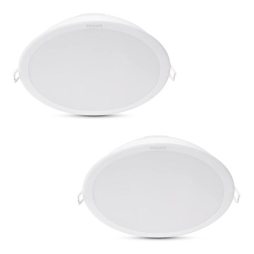 Philips - SET 2x LED Hang plafondverlichting MESON LED/23,5W/230V 4000K